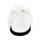 Maxbell Woman Head Turban Hat Head Wrap Soft Breathable Accessory Multifunction White