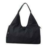 Maxbell Woman Shoulder Handbag Tote Large Capacity Storage Bag Lightweight Black