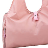 Maxbell Woman Shoulder Handbag Tote Large Capacity Storage Bag Lightweight Pink