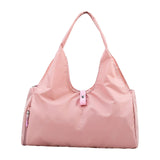 Maxbell Woman Shoulder Handbag Tote Large Capacity Storage Bag Lightweight Pink