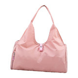 Maxbell Woman Shoulder Handbag Tote Large Capacity Storage Bag Lightweight Pink