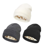 Maxbell Women Winter Beanie Lightweight Autumn Warm Hat for Climbing Outdoor Camping White