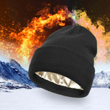 Maxbell Women Winter Beanie Lightweight Autumn Warm Hat for Climbing Outdoor Camping Black