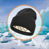 Maxbell Women Winter Beanie Lightweight Autumn Warm Hat for Climbing Outdoor Camping Black