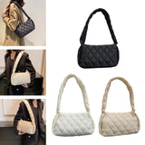 Maxbell Trendy Shoulder Bag Classic Warm Underarm Bag Women Lightweight for Party Black
