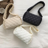 Maxbell Trendy Shoulder Bag Classic Warm Underarm Bag Women Lightweight for Party Black