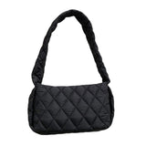 Maxbell Trendy Shoulder Bag Classic Warm Underarm Bag Women Lightweight for Party Black