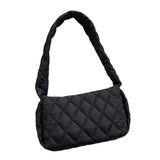 Maxbell Trendy Shoulder Bag Classic Warm Underarm Bag Women Lightweight for Party Black