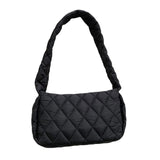 Maxbell Trendy Shoulder Bag Classic Warm Underarm Bag Women Lightweight for Party Black