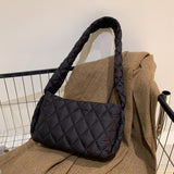 Maxbell Trendy Shoulder Bag Classic Warm Underarm Bag Women Lightweight for Party Black