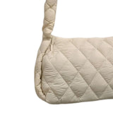 Maxbell Trendy Shoulder Bag Classic Warm Underarm Bag Women Lightweight for Party Beige