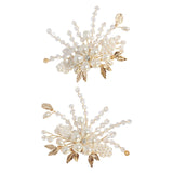 Maxbell 2Pcs Bridal Shoe Clips Charms DIY Accessories for Banquet Sandals Flats