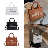 Maxbell Girls Woman Tote Top Handle Shoulder Bag PU Leather Adjustable Strap Stylish White