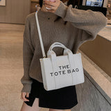 Maxbell Girls Woman Tote Top Handle Shoulder Bag PU Leather Adjustable Strap Stylish White