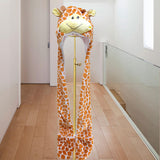 Maxbell Funny Plush Animal Hat Gloves Scarf Fancy Dress Decoration Holiday Hat Giraffe