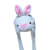 Maxbell Funny Plush Animal Hat Gloves Scarf Fancy Dress Decoration Holiday Hat Rabbit