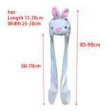 Maxbell Funny Plush Animal Hat Gloves Scarf Fancy Dress Decoration Holiday Hat Rabbit