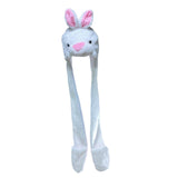 Maxbell Funny Plush Animal Hat Gloves Scarf Fancy Dress Decoration Holiday Hat Rabbit