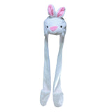 Maxbell Funny Plush Animal Hat Gloves Scarf Fancy Dress Decoration Holiday Hat Rabbit