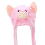 Maxbell Funny Plush Animal Hat Gloves Scarf Fancy Dress Decoration Holiday Hat Pig