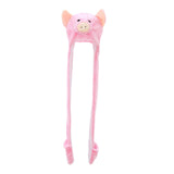 Maxbell Funny Plush Animal Hat Gloves Scarf Fancy Dress Decoration Holiday Hat Pig