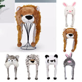 Maxbell Animal Plush Hat festival outdoor Halloween Costume Gift Fancy Dress Cosplay Rabbit