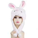 Maxbell Animal Plush Hat festival outdoor Halloween Costume Gift Fancy Dress Cosplay Rabbit