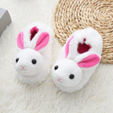 Maxbell Plush Slippers Soft Indoor House Slippers Non Slip Slippers for Girl Toddlers 14.5cm