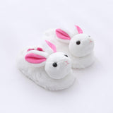 Maxbell Plush Slippers Soft Indoor House Slippers Non Slip Slippers for Girl Toddlers 14.5cm