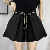 Maxbell Women Summer Shorts Ladies Leisure Shorts for Beach Outdoor Indoor Black XL