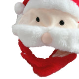 Maxbell Christmas Plush Hat Xmas Hat Novelty Winter Photo Prop for Cosplay Festival Santa Claus45cmx30cm