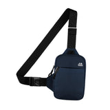 Maxbell Sports Chest Bag Wallet with Zipper Pocket for Outdoor Sport Trekking Gym Dark Blue