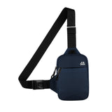 Maxbell Sports Chest Bag Wallet with Zipper Pocket for Outdoor Sport Trekking Gym Dark Blue