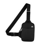 Maxbell Sports Chest Bag Wallet with Zipper Pocket for Outdoor Sport Trekking Gym Black