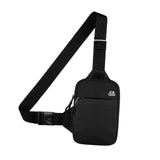 Maxbell Sports Chest Bag Wallet with Zipper Pocket for Outdoor Sport Trekking Gym Black
