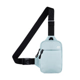 Maxbell Sports Chest Bag Wallet with Zipper Pocket for Outdoor Sport Trekking Gym Light Blue