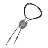 Maxbell Stylish Bolo Tie PU Leather Jewelry Shirt Neck Ties Clothing Accessory G