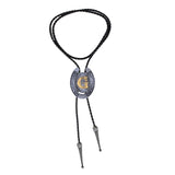 Maxbell Stylish Bolo Tie PU Leather Jewelry Shirt Neck Ties Clothing Accessory G