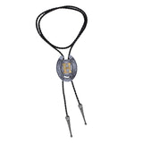 Maxbell Stylish Bolo Tie PU Leather Jewelry Shirt Neck Ties Clothing Accessory H