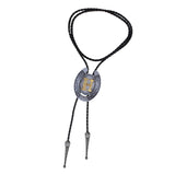 Maxbell Stylish Bolo Tie PU Leather Jewelry Shirt Neck Ties Clothing Accessory H