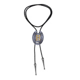 Maxbell Stylish Bolo Tie PU Leather Jewelry Shirt Neck Ties Clothing Accessory H