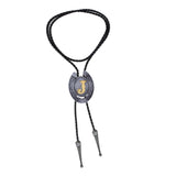 Maxbell Stylish Bolo Tie PU Leather Jewelry Shirt Neck Ties Clothing Accessory J