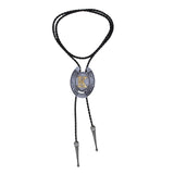 Maxbell Stylish Bolo Tie PU Leather Jewelry Shirt Neck Ties Clothing Accessory K