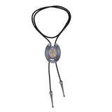 Maxbell Stylish Bolo Tie PU Leather Jewelry Shirt Neck Ties Clothing Accessory K