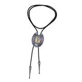 Maxbell Stylish Bolo Tie PU Leather Jewelry Shirt Neck Ties Clothing Accessory L