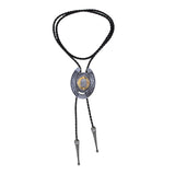 Maxbell Stylish Bolo Tie PU Leather Jewelry Shirt Neck Ties Clothing Accessory O