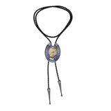 Maxbell Stylish Bolo Tie PU Leather Jewelry Shirt Neck Ties Clothing Accessory P