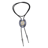 Maxbell Stylish Bolo Tie PU Leather Jewelry Shirt Neck Ties Clothing Accessory S