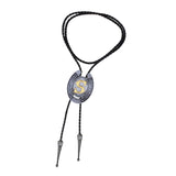 Maxbell Stylish Bolo Tie PU Leather Jewelry Shirt Neck Ties Clothing Accessory S