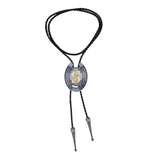 Maxbell Stylish Bolo Tie PU Leather Jewelry Shirt Neck Ties Clothing Accessory S